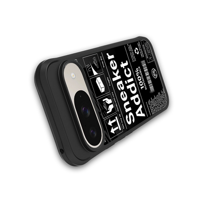 sneaker addict back phone cover | glass case for google pixel 9