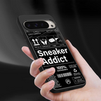 sneaker addict back phone cover | glass case for google pixel 9 pro xl