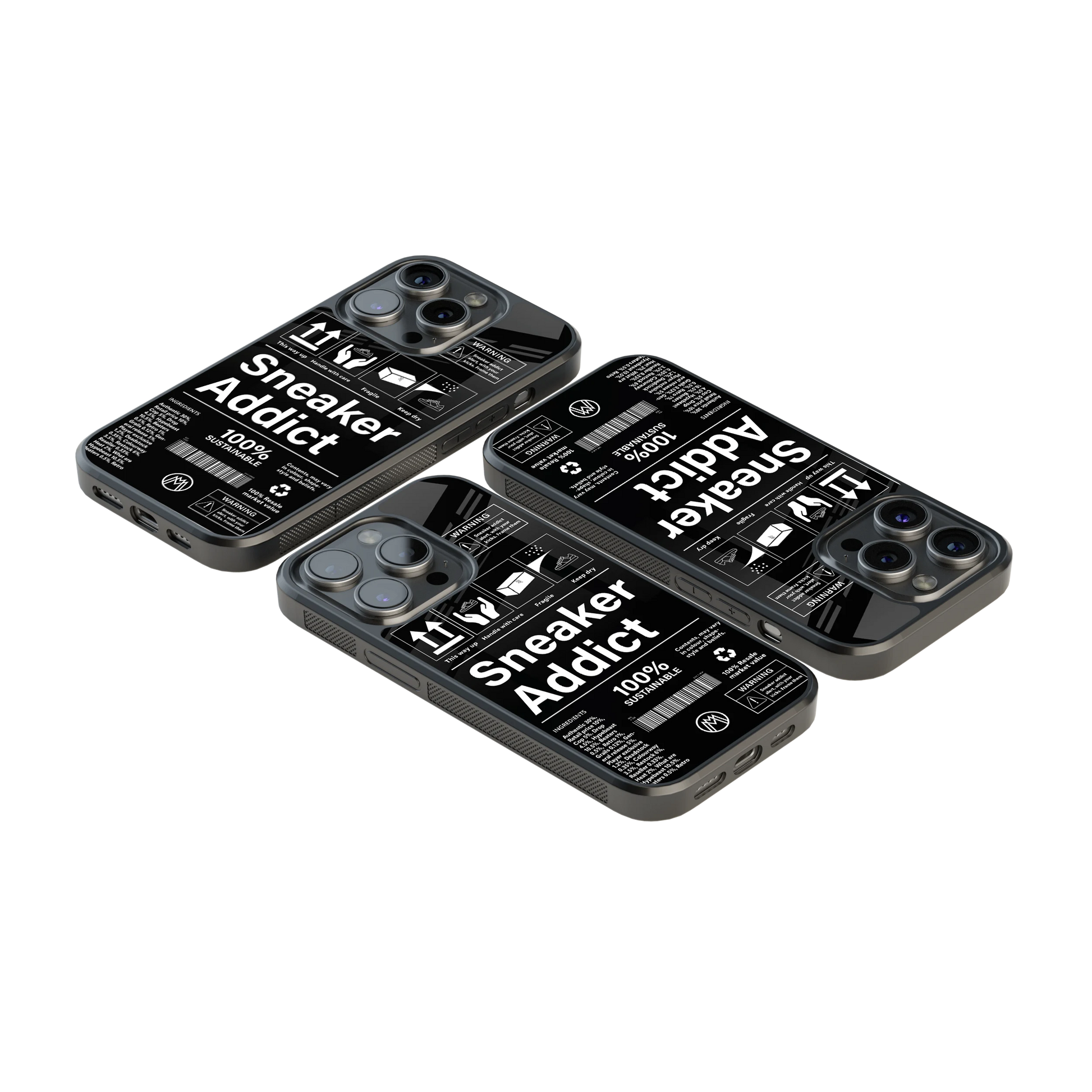 Luxury Glass Back Mobile Cover for iPhone, Samsung Galaxy, OnePlus, Pixel, Redmi & More