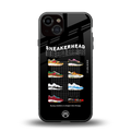 sneakerhead back phone cover | glass case for iphone 13