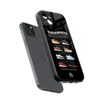 sneakerhead back phone cover | glass case for iphone 15 plus