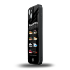 sneakerhead back phone cover | glass case for iphone 14 plus