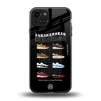 sneakerhead back phone cover | glass case for iphone 14