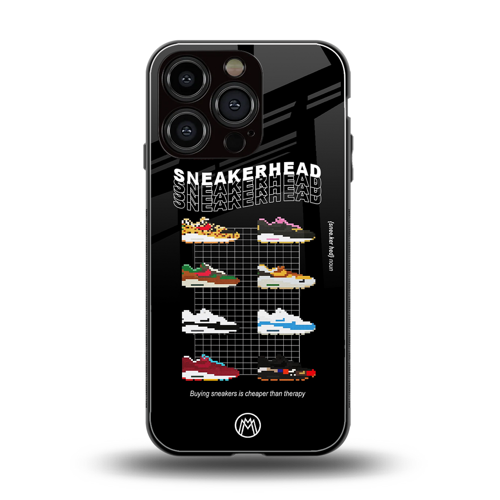 sneakerhead back phone cover | glass case for iphone 16 pro