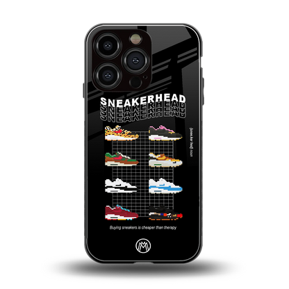 sneakerhead back phone cover | glass case for iphone 16 pro