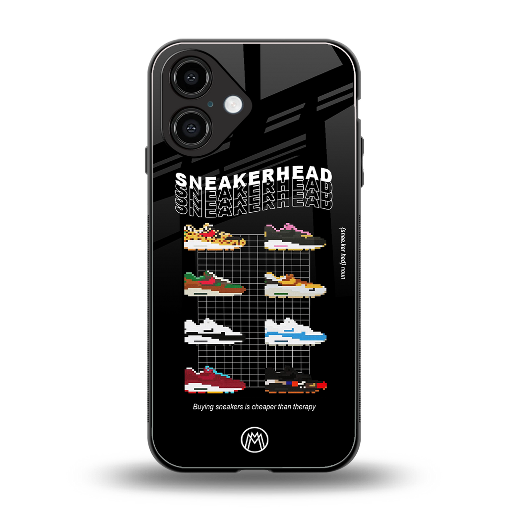 sneakerhead back phone cover | glass case for iphone 16