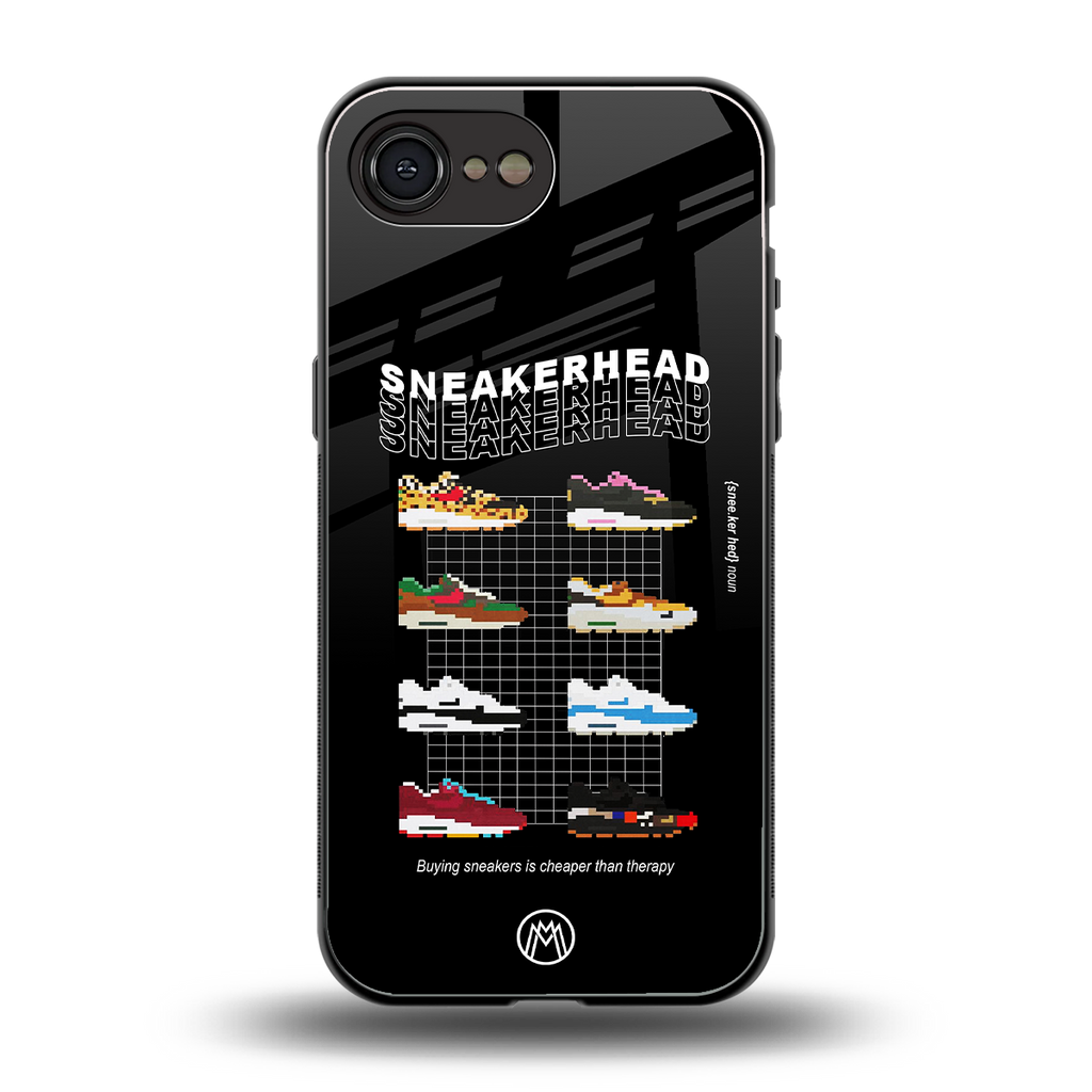 sneakerhead back phone cover | glass case for iphone 16e