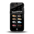 sneakerhead back phone cover | glass case for iphone 16e