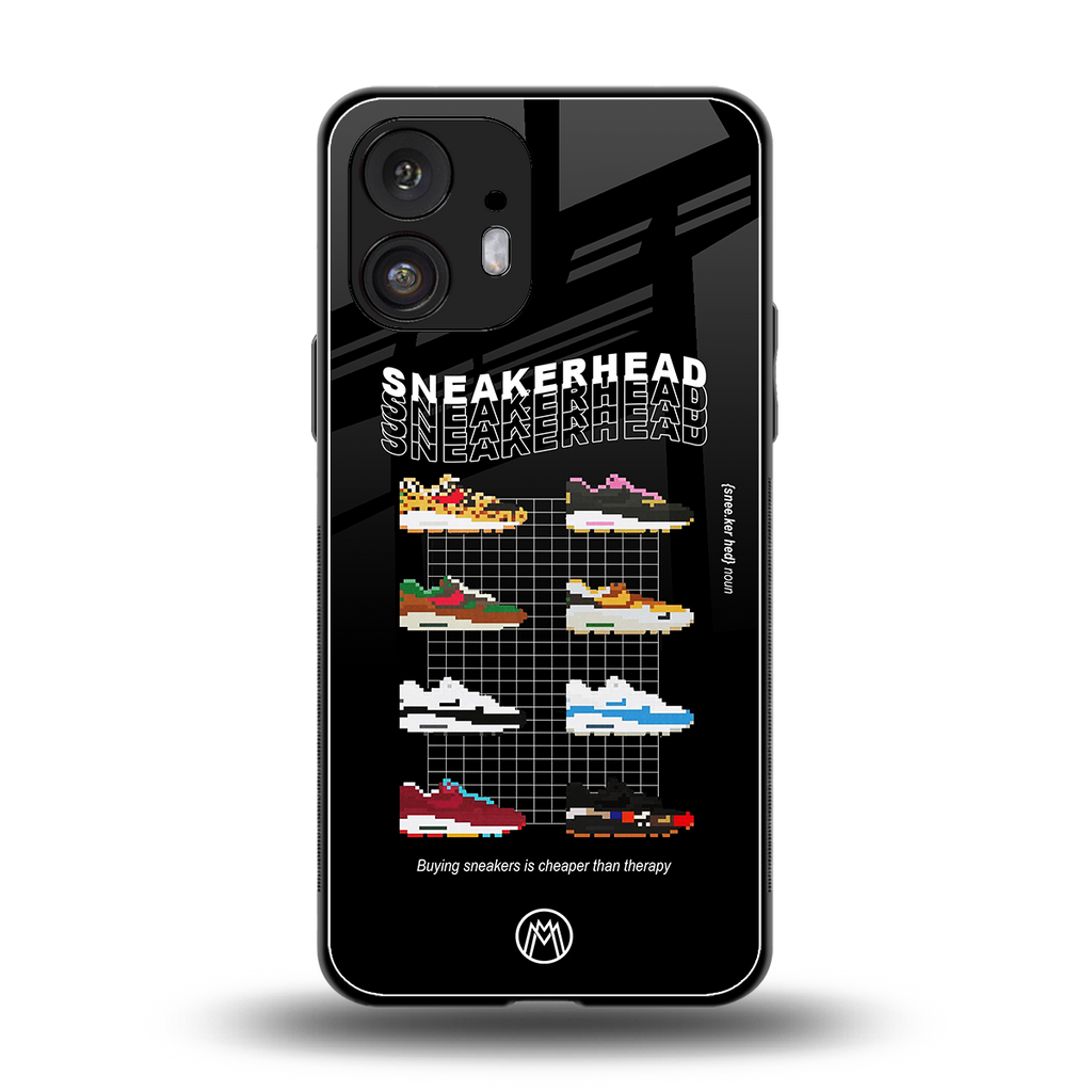 sneakerhead back phone cover | glass case for nothing phone 2