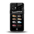 sneakerhead back phone cover | glass case for nothing phone 2