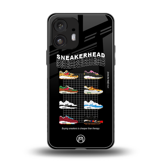 sneakerhead back phone cover | glass case for nothing phone 2