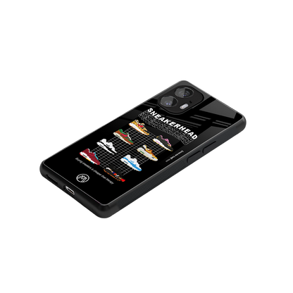 sneakerhead back phone cover | glass case for nothing phone 2