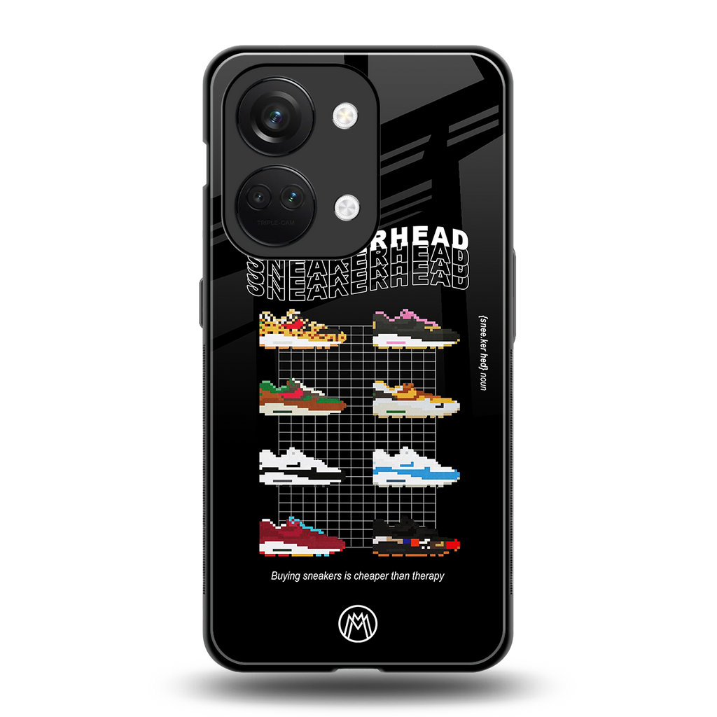 sneakerhead back phone cover | glass case for oneplus nord 3