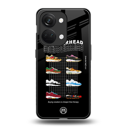 sneakerhead back phone cover | glass case for oneplus nord 3
