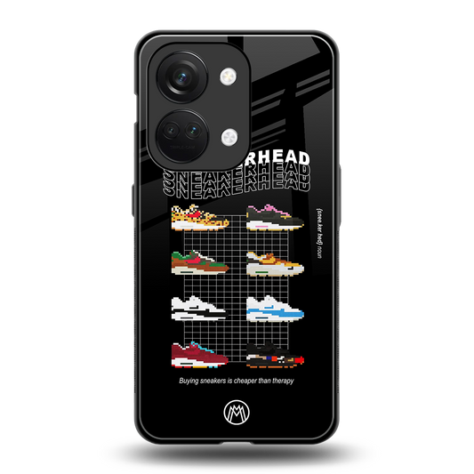 sneakerhead back phone cover | glass case for oneplus nord 3