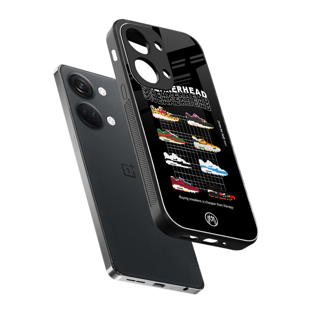 sneakerhead back phone cover | glass case for oneplus nord 3