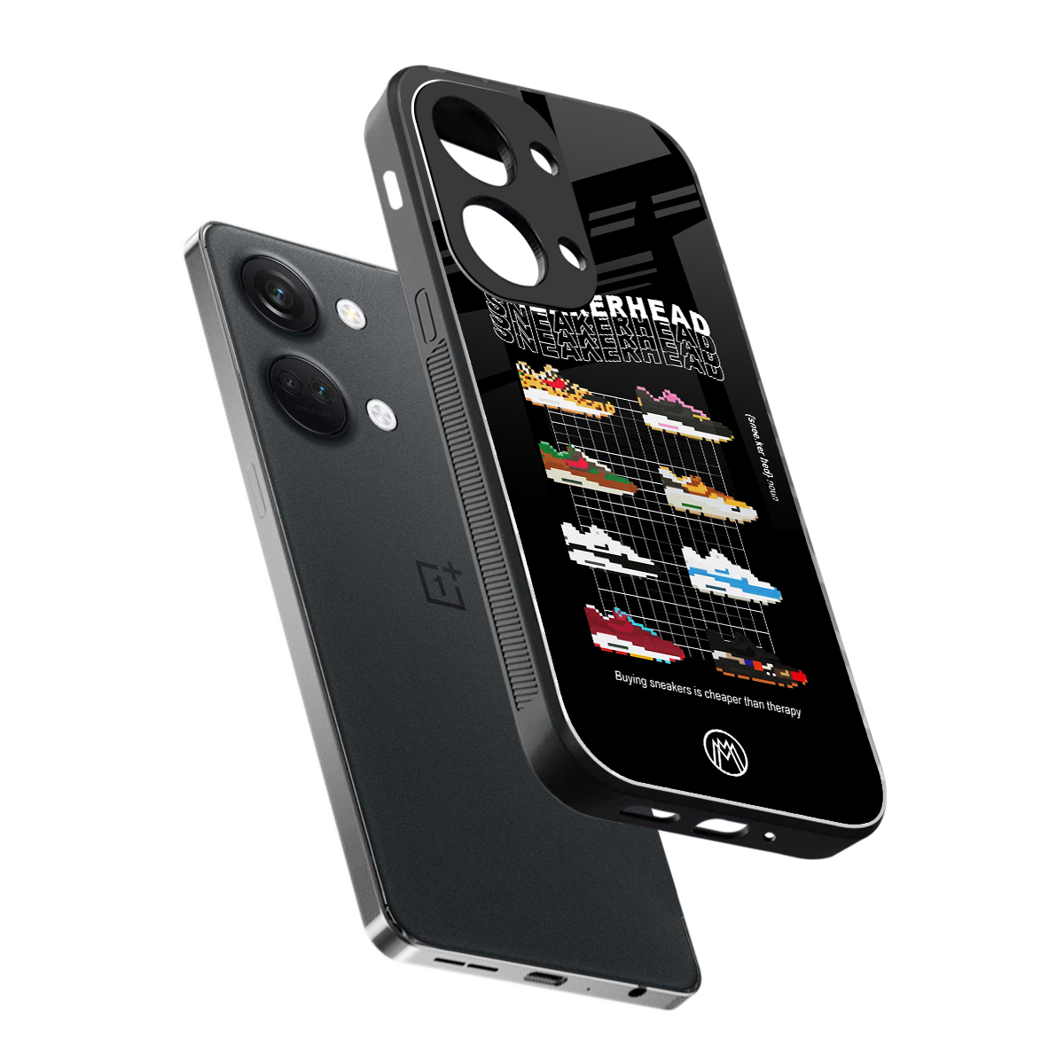 sneakerhead back phone cover | glass case for oneplus nord 3