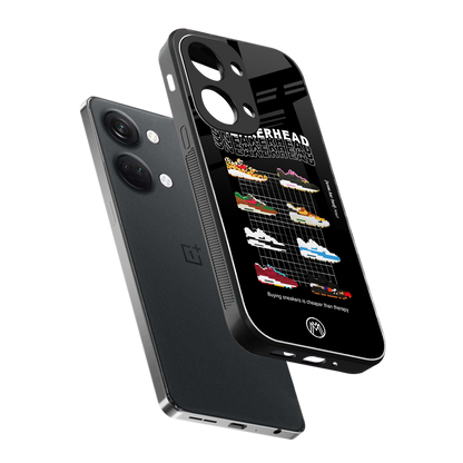 sneakerhead back phone cover | glass case for oneplus nord 3