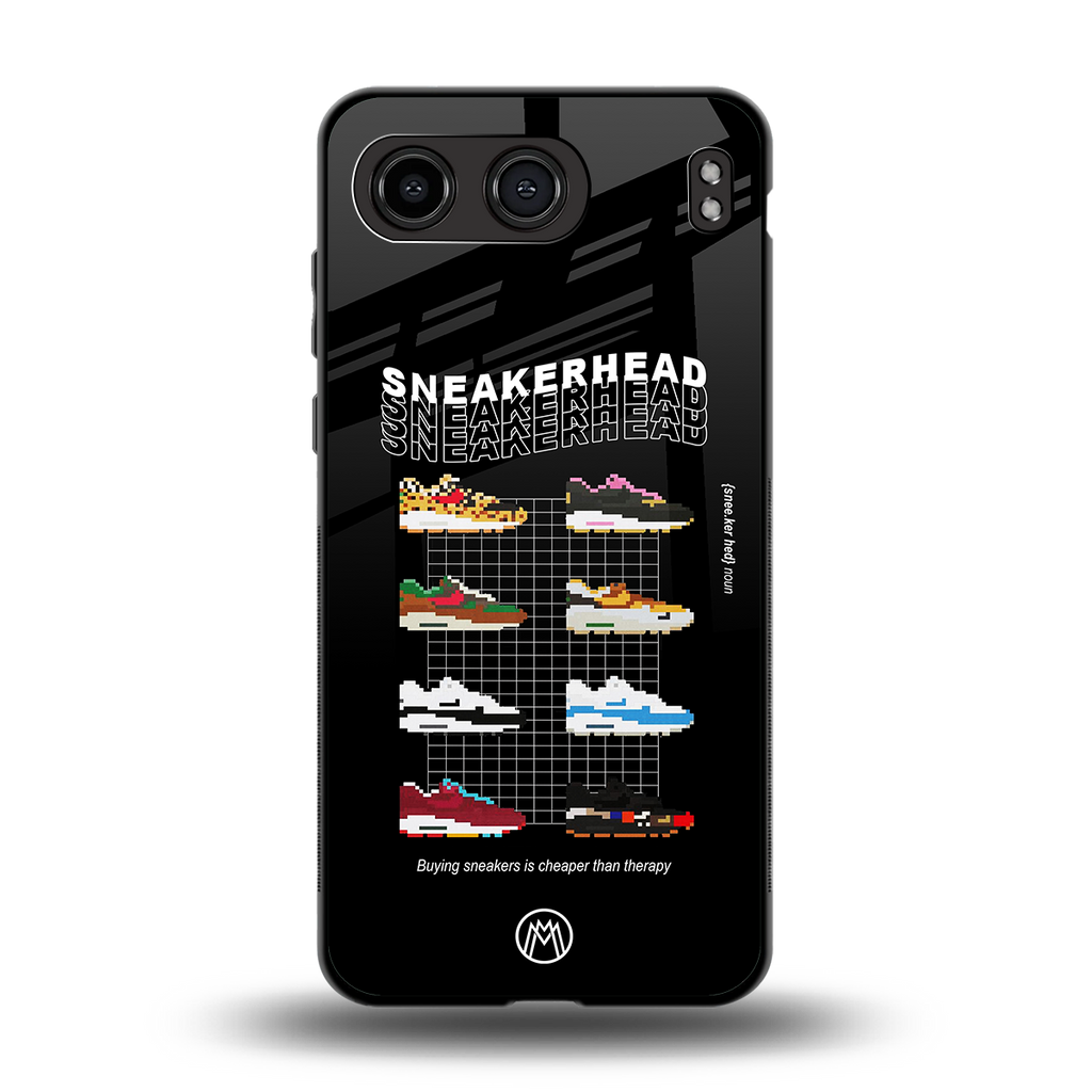 sneakerhead back phone cover | glass case for oneplus nord 4