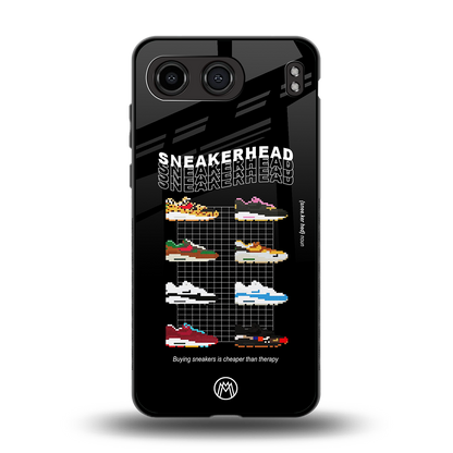 sneakerhead back phone cover | glass case for oneplus nord 4