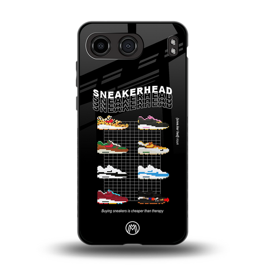 sneakerhead back phone cover | glass case for oneplus nord 4