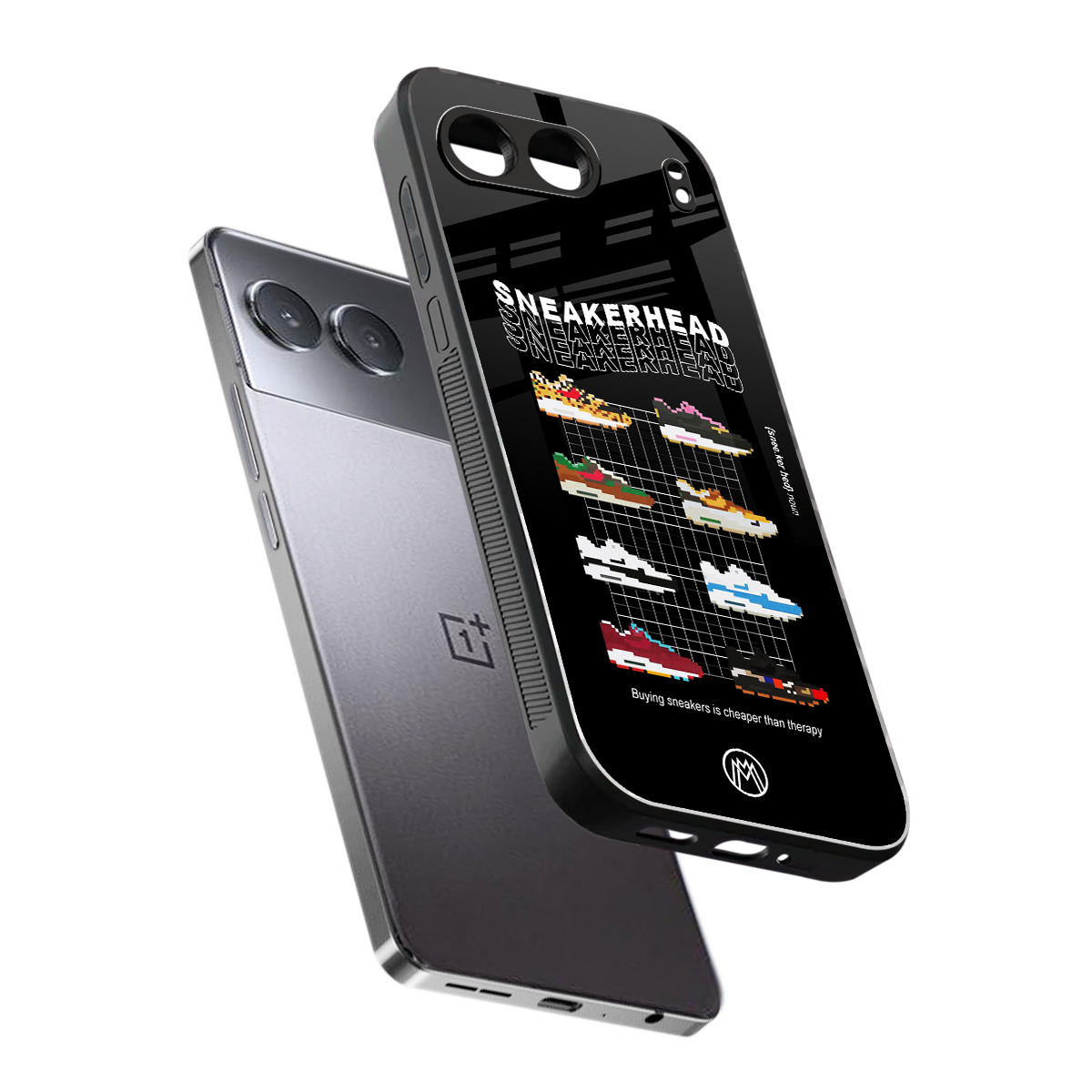 sneakerhead back phone cover | glass case for oneplus nord 4