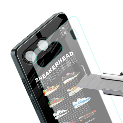 sneakerhead back phone cover | glass case for oneplus nord 4