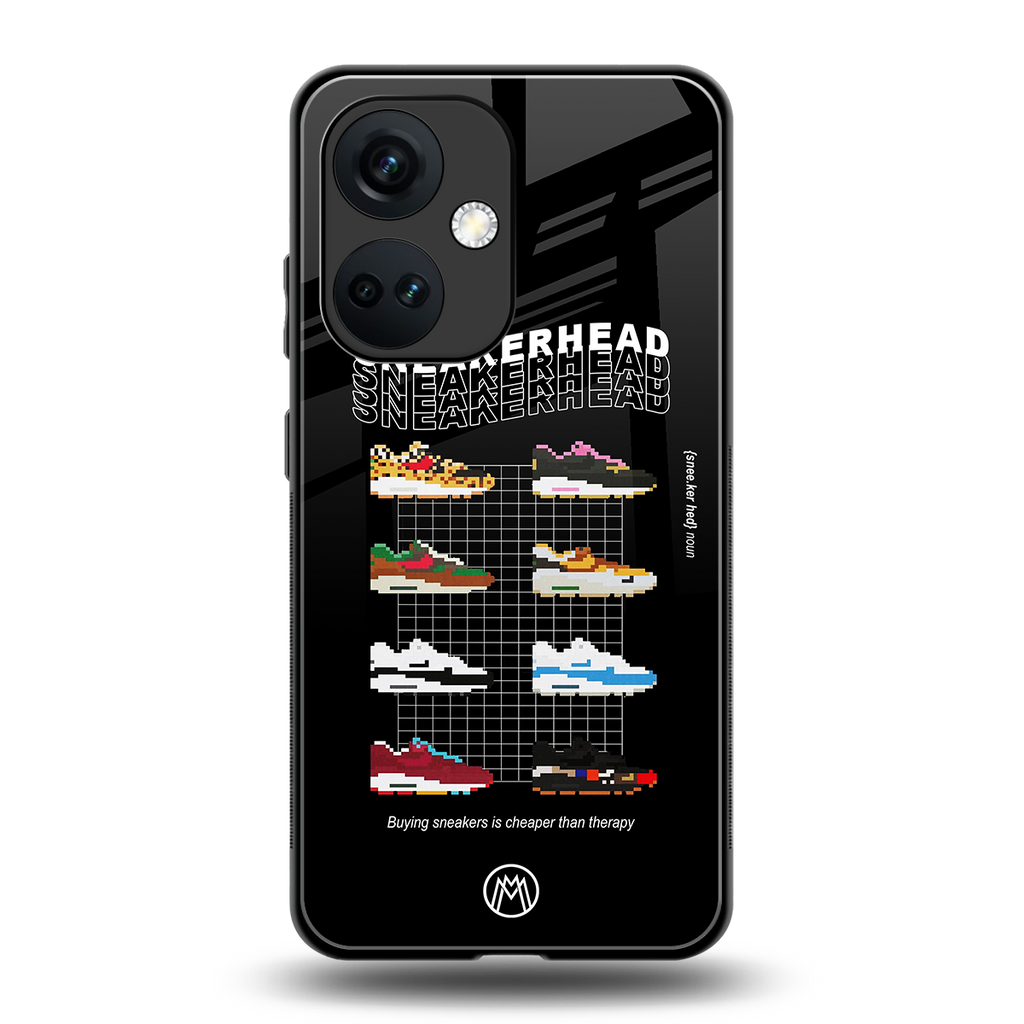 sneakerhead back phone cover | glass case for oneplus nord ce 3