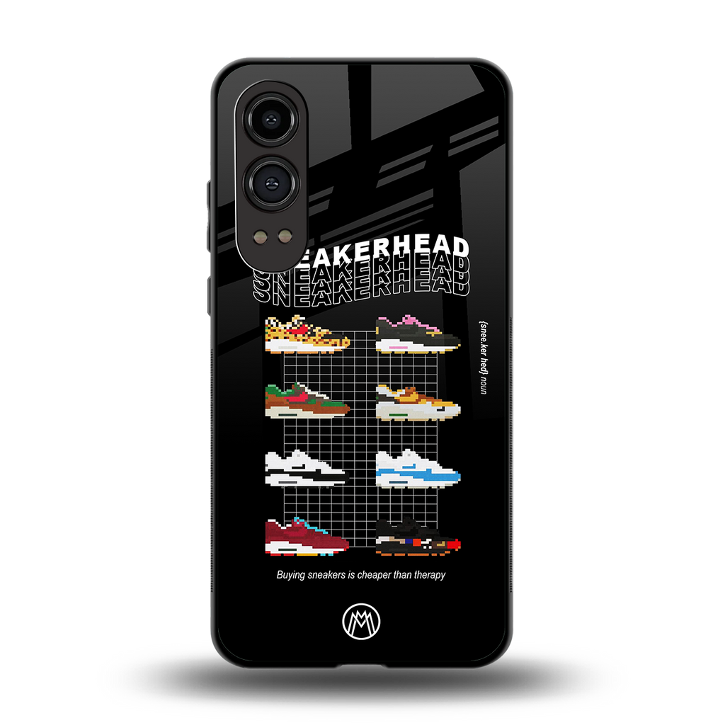 sneakerhead back phone cover | glass case for oneplus nord ce 4 lite