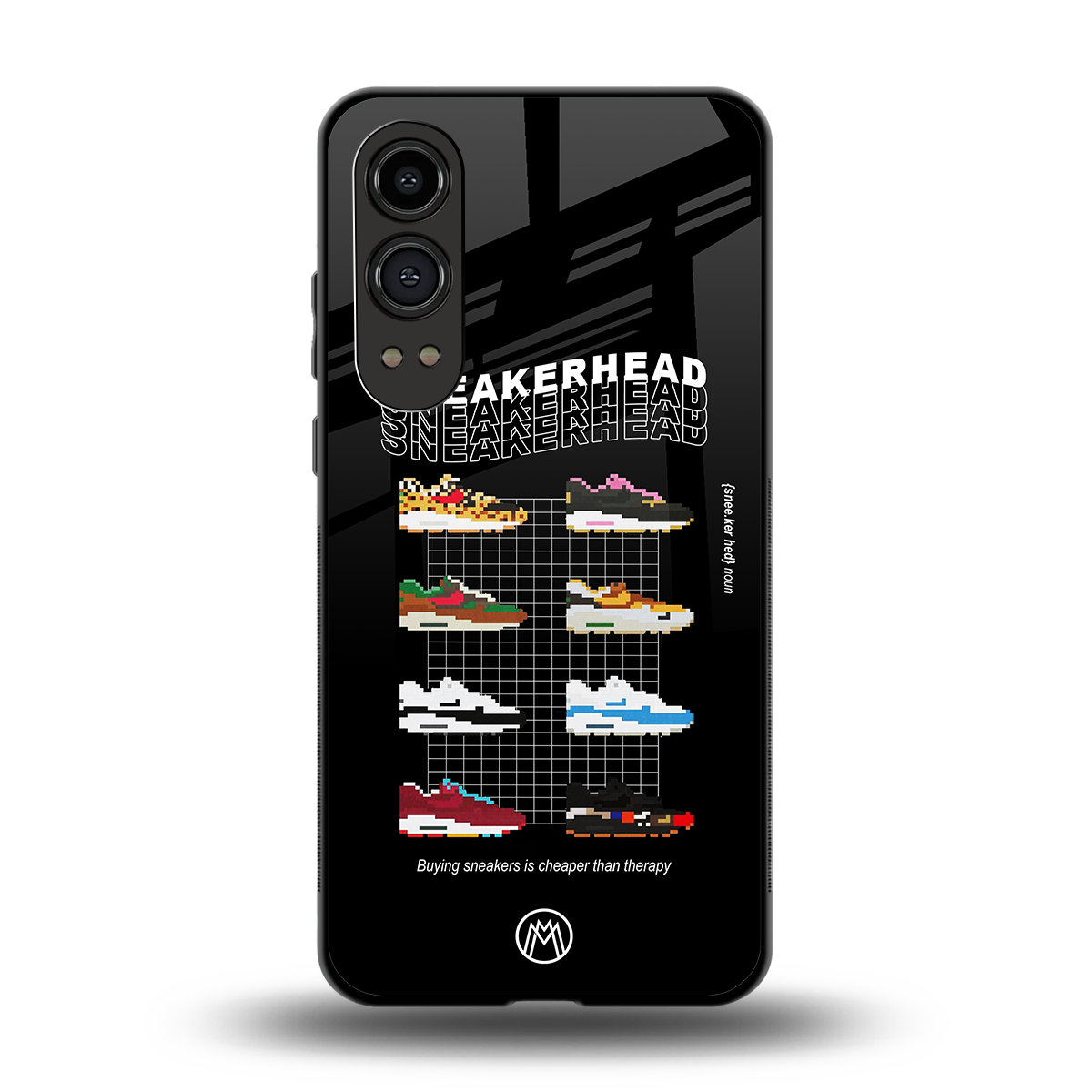 sneakerhead back phone cover | glass case for oneplus nord ce 4 lite