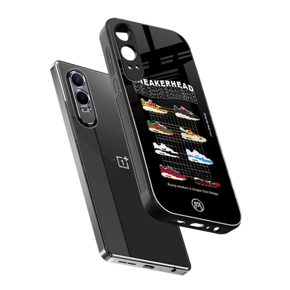 sneakerhead back phone cover | glass case for oneplus nord ce 4 lite
