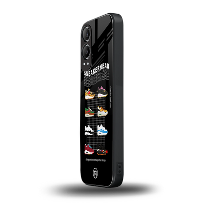 sneakerhead back phone cover | glass case for oneplus nord ce 4 lite