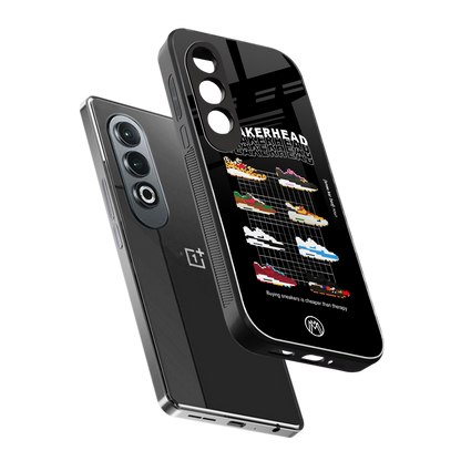 sneakerhead back phone cover | glass case for oneplus nord ce 4