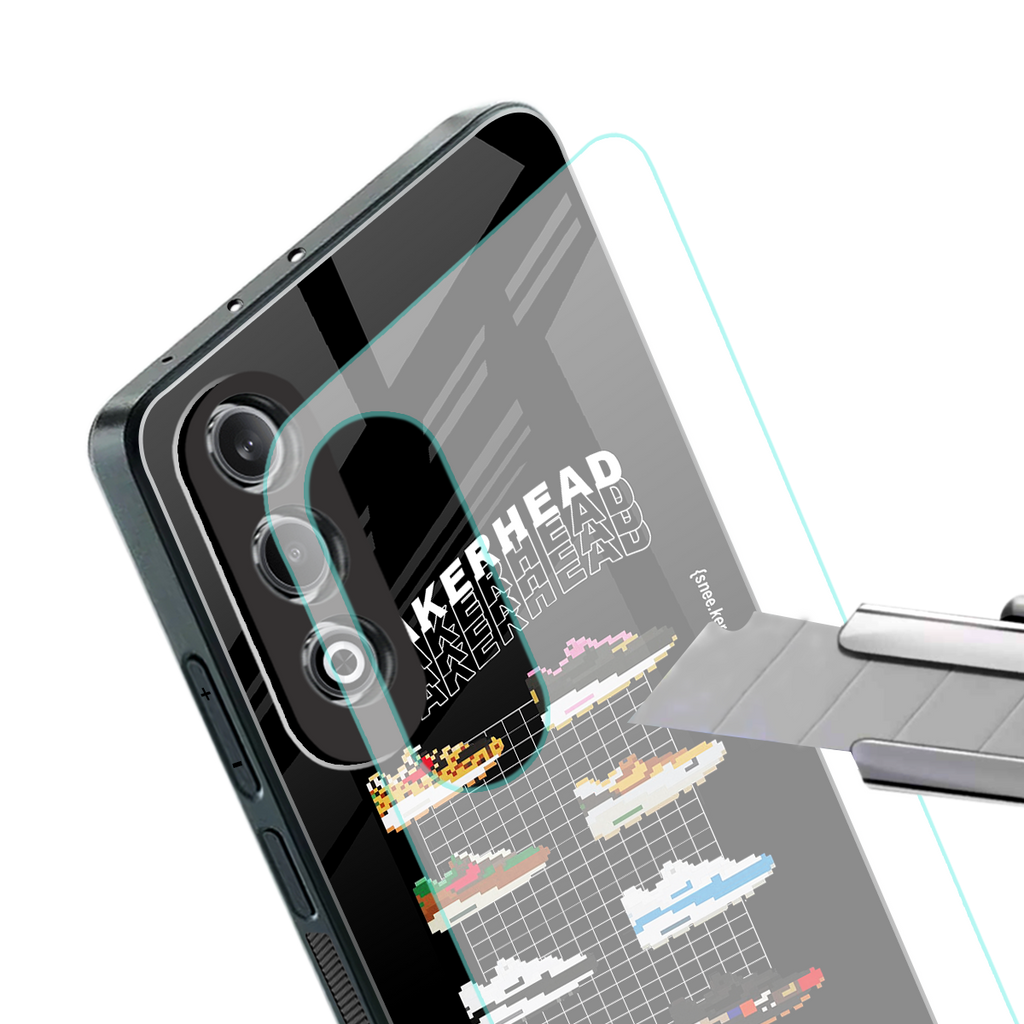 sneakerhead back phone cover | glass case for oneplus nord ce 4