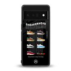 sneakerhead back phone cover | glass case for google pixel 6 pro