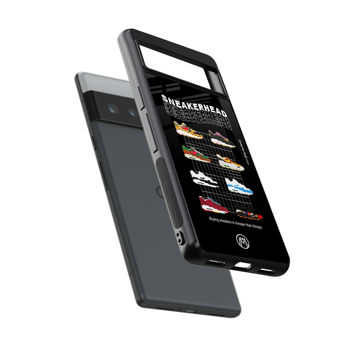 sneakerhead back phone cover | glass case for google pixel 6 pro