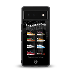 sneakerhead back phone cover | glass case for google pixel 6