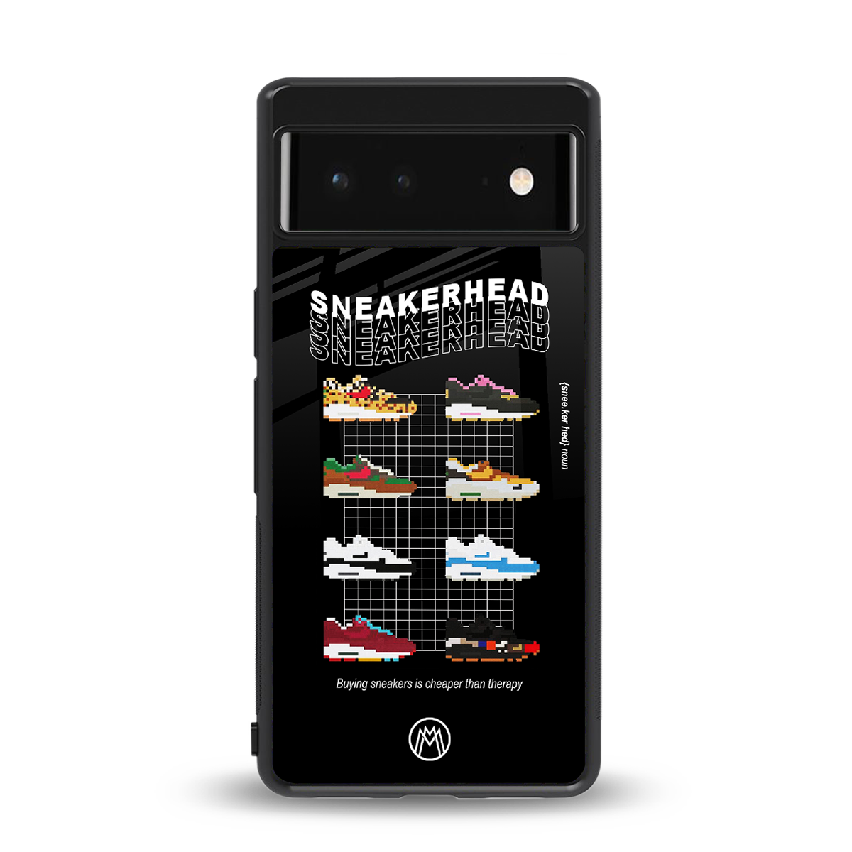 sneakerhead back phone cover | glass case for google pixel 6