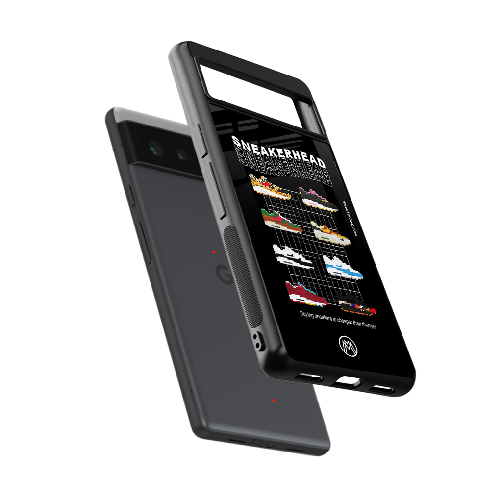sneakerhead back phone cover | glass case for google pixel 6