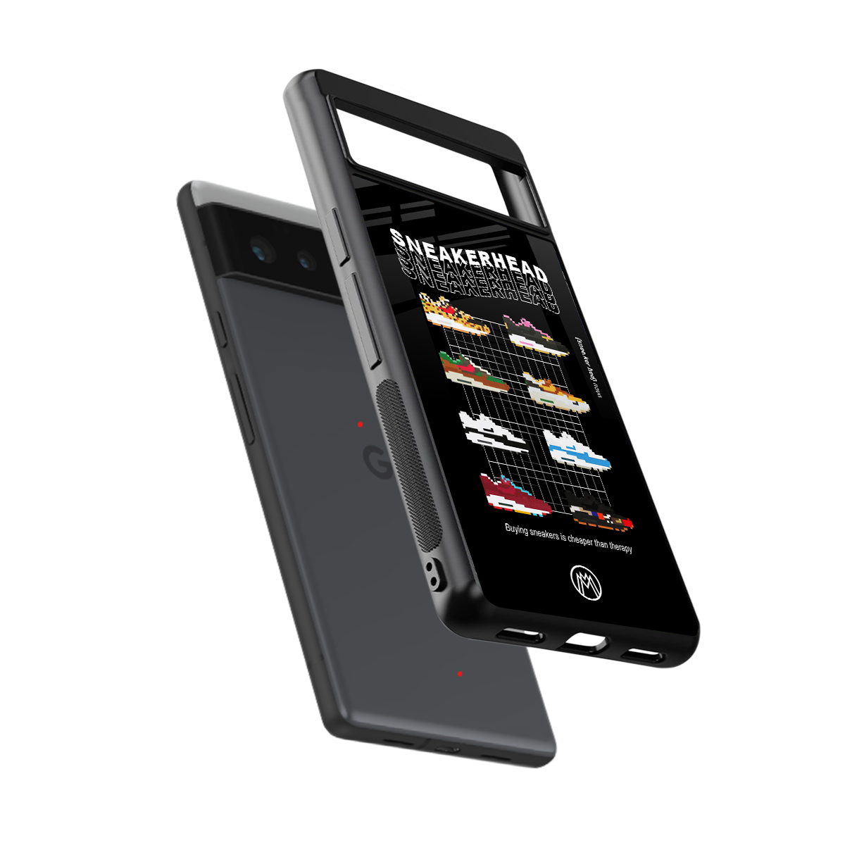 sneakerhead back phone cover | glass case for google pixel 6