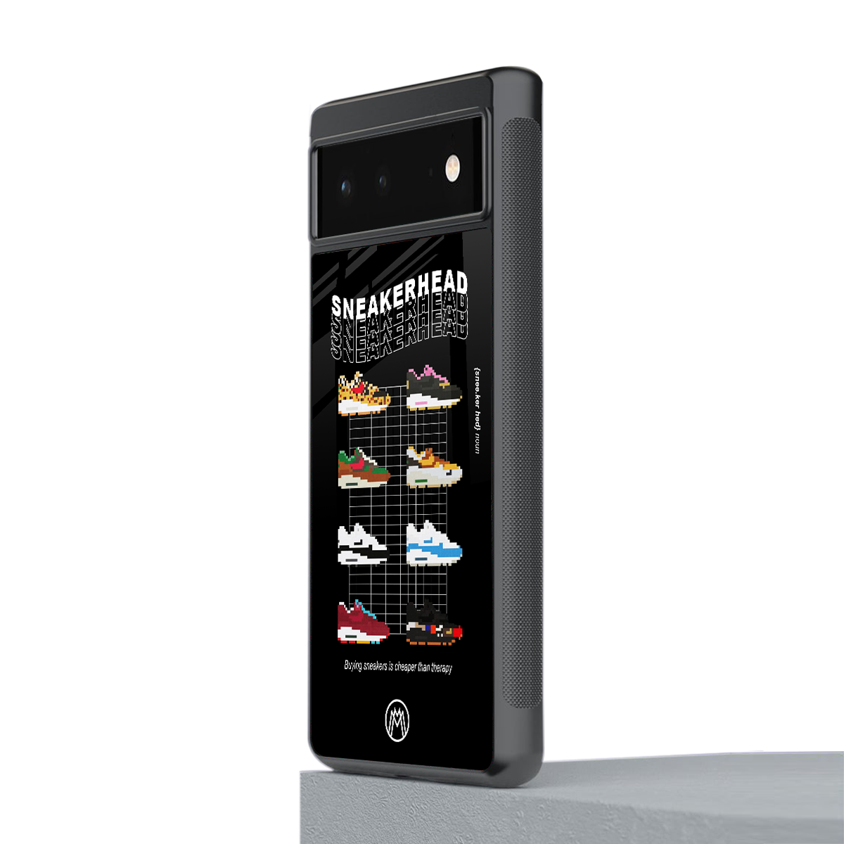 sneakerhead back phone cover | glass case for google pixel 6