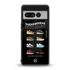 sneakerhead back phone cover | glass case for google pixel 7 pro