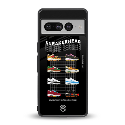 sneakerhead back phone cover | glass case for google pixel 7 pro