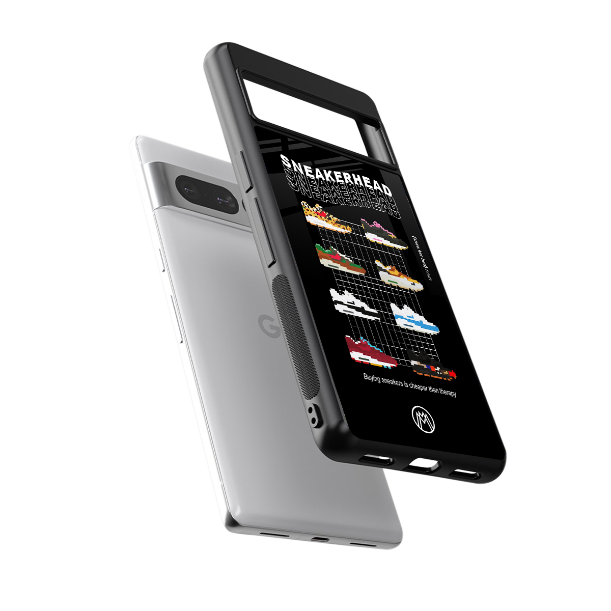 sneakerhead back phone cover | glass case for google pixel 7 pro
