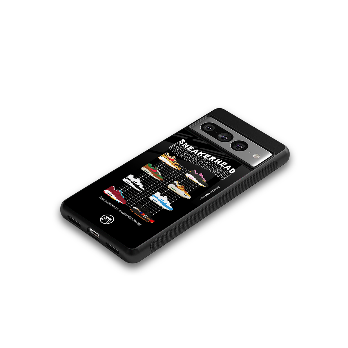 sneakerhead back phone cover | glass case for google pixel 7 pro