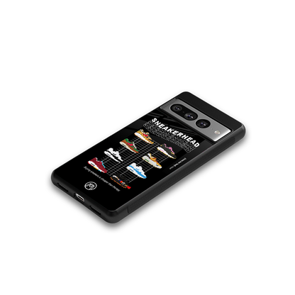 sneakerhead back phone cover | glass case for google pixel 7 pro
