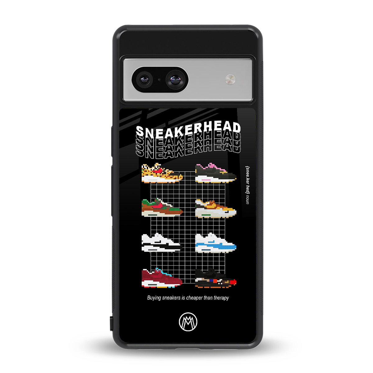 sneakerhead back phone cover | glass case for Google Pixel 7A
