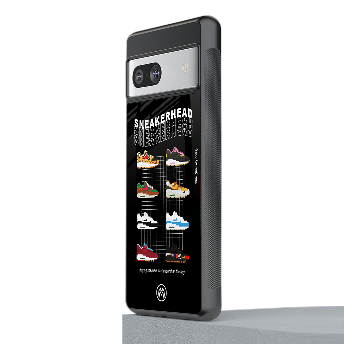 sneakerhead back phone cover | glass case for Google Pixel 7A