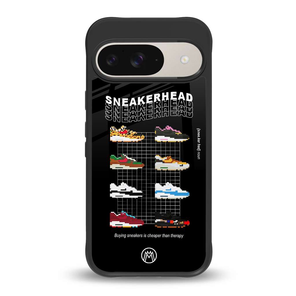sneakerhead back phone cover | glass case for google pixel 9