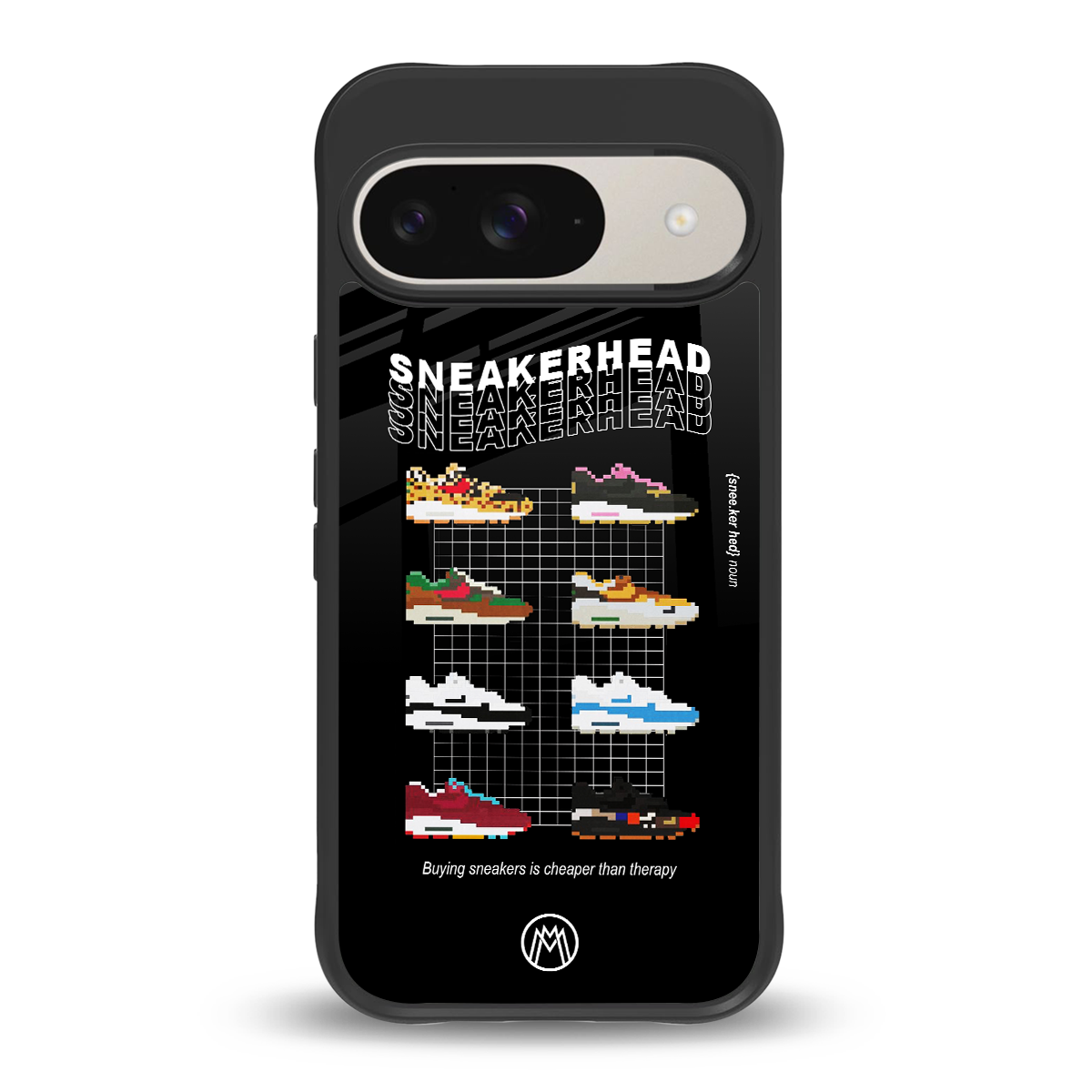 sneakerhead back phone cover | glass case for google pixel 9
